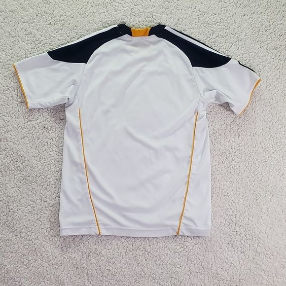 LA Los Angeles Galaxy MLS Adidas 2010 Soccer Jersey - Picture 6 of 7